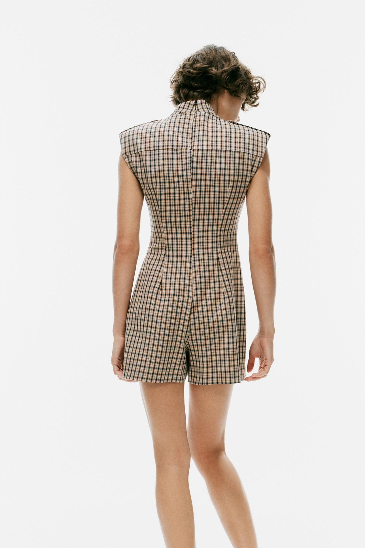 Nova Checked Mini Dress