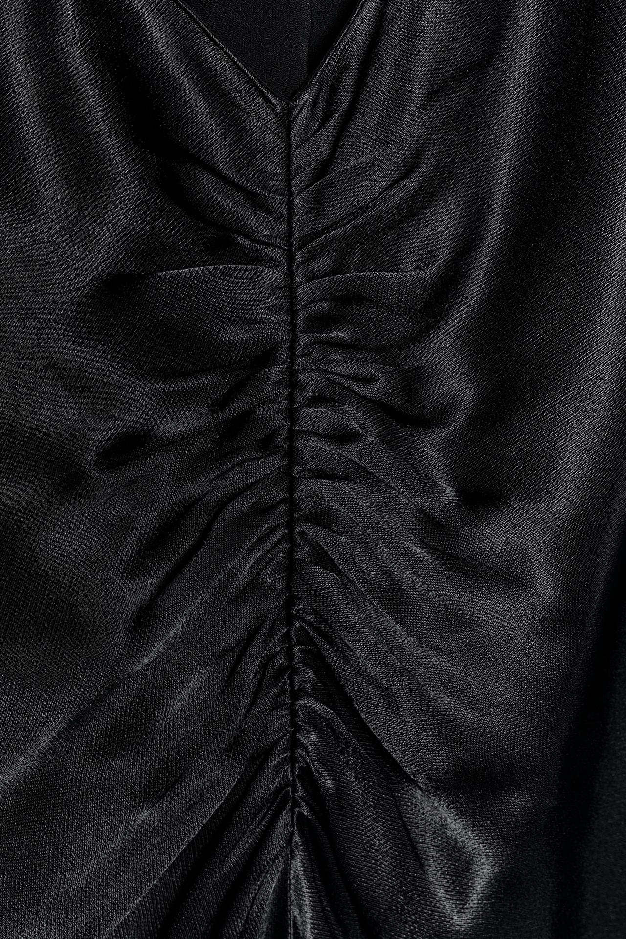 Satin Halter Maxi Dress