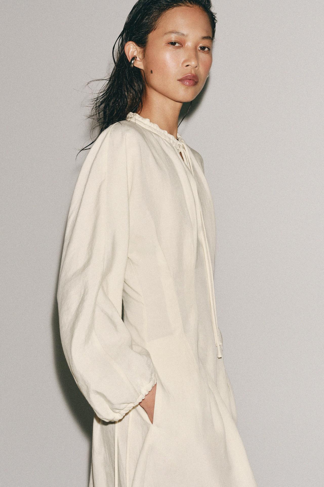 Amalfi Linen Midi Dress
