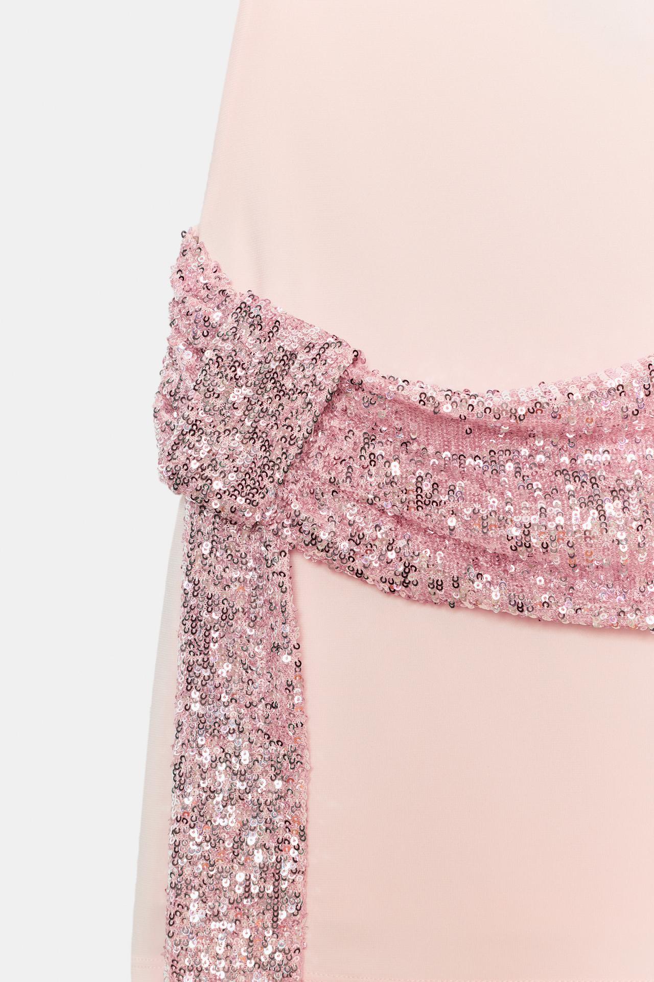 Sequin Drape Mini