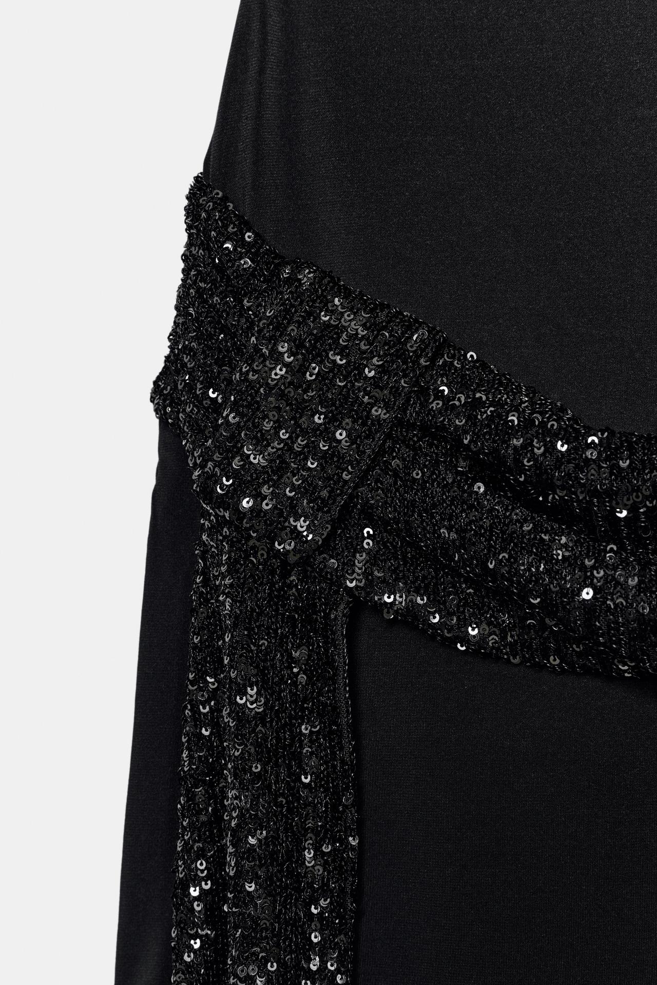 Sequin Drape Mini