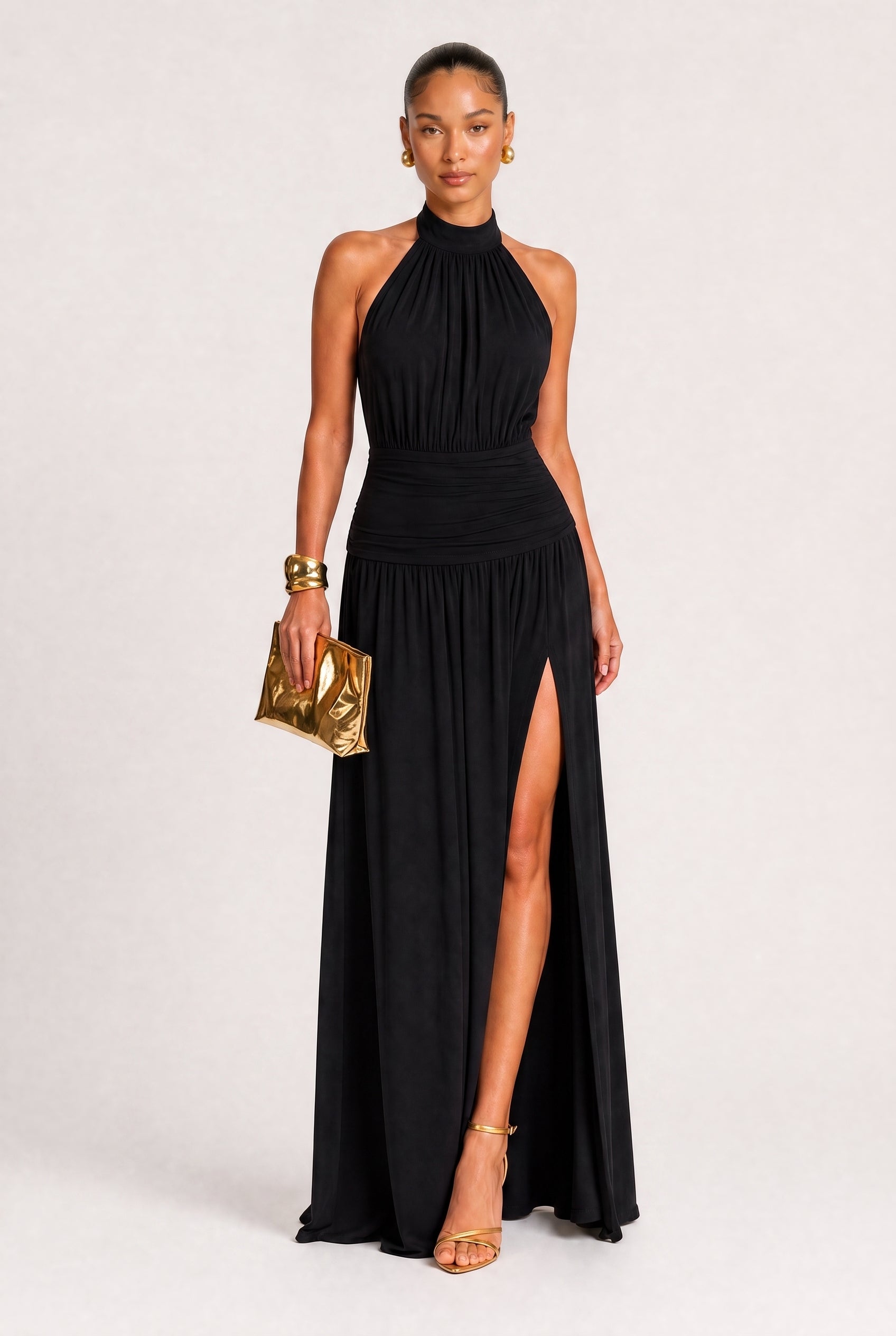 Odessa Halter Maxi Dress