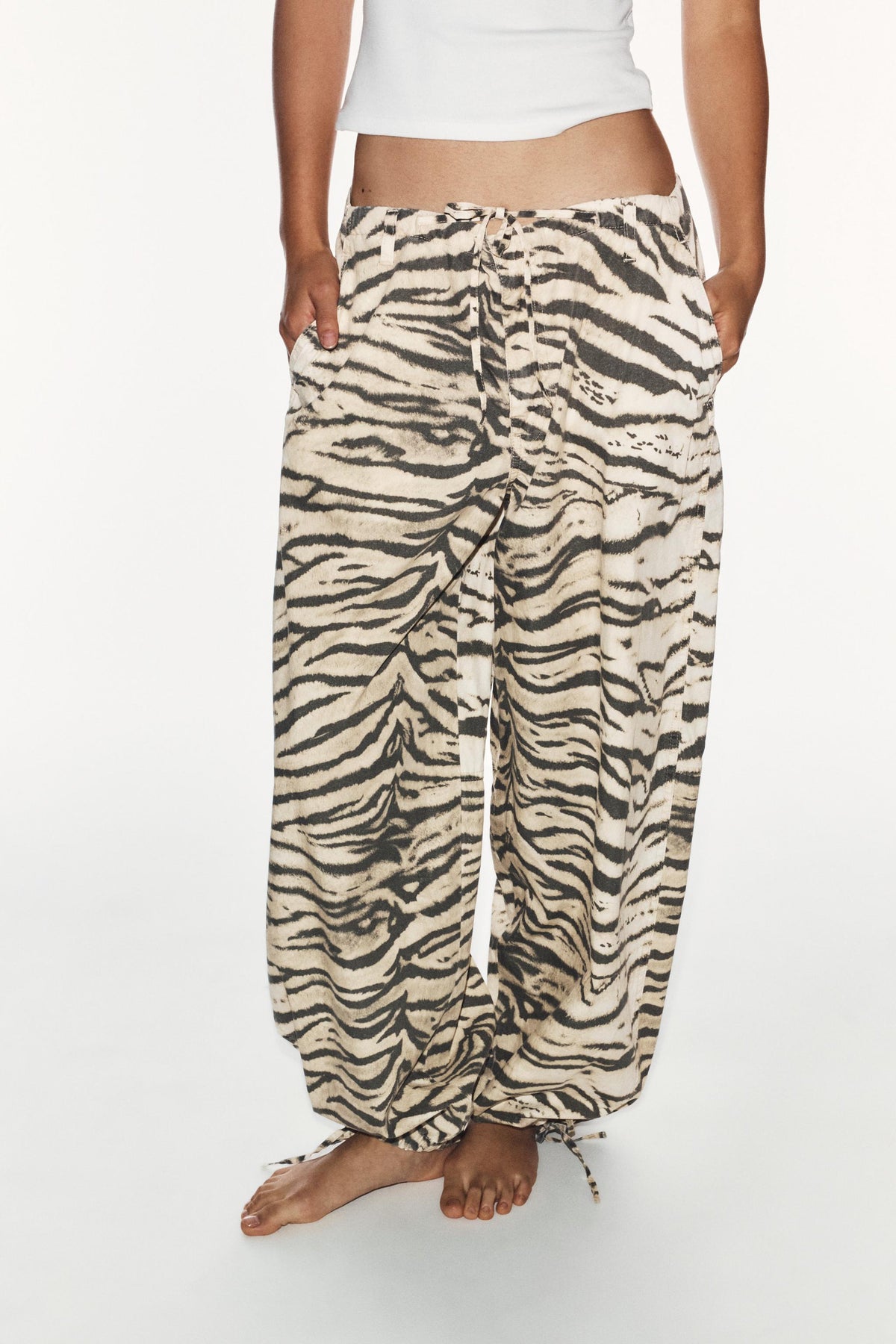 Tiger Parachute Pants