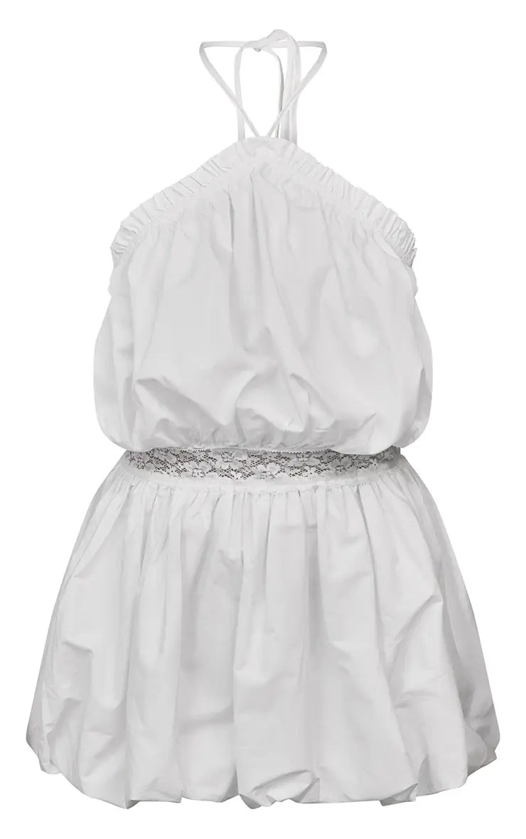 The Amalfi Bubble Mini Dress