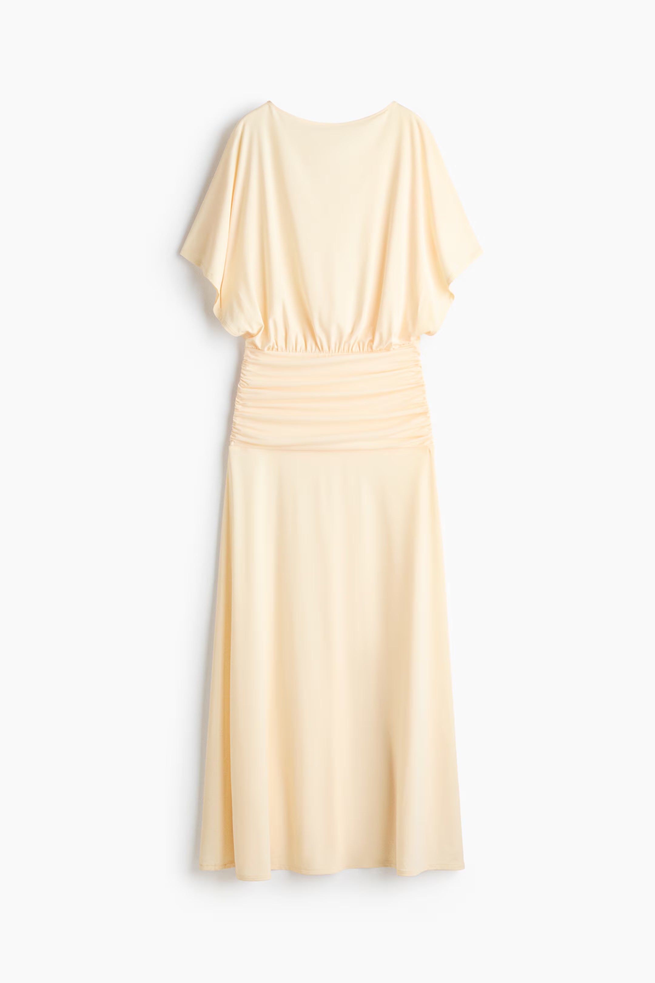 Grecian Draped Jersey Maxi