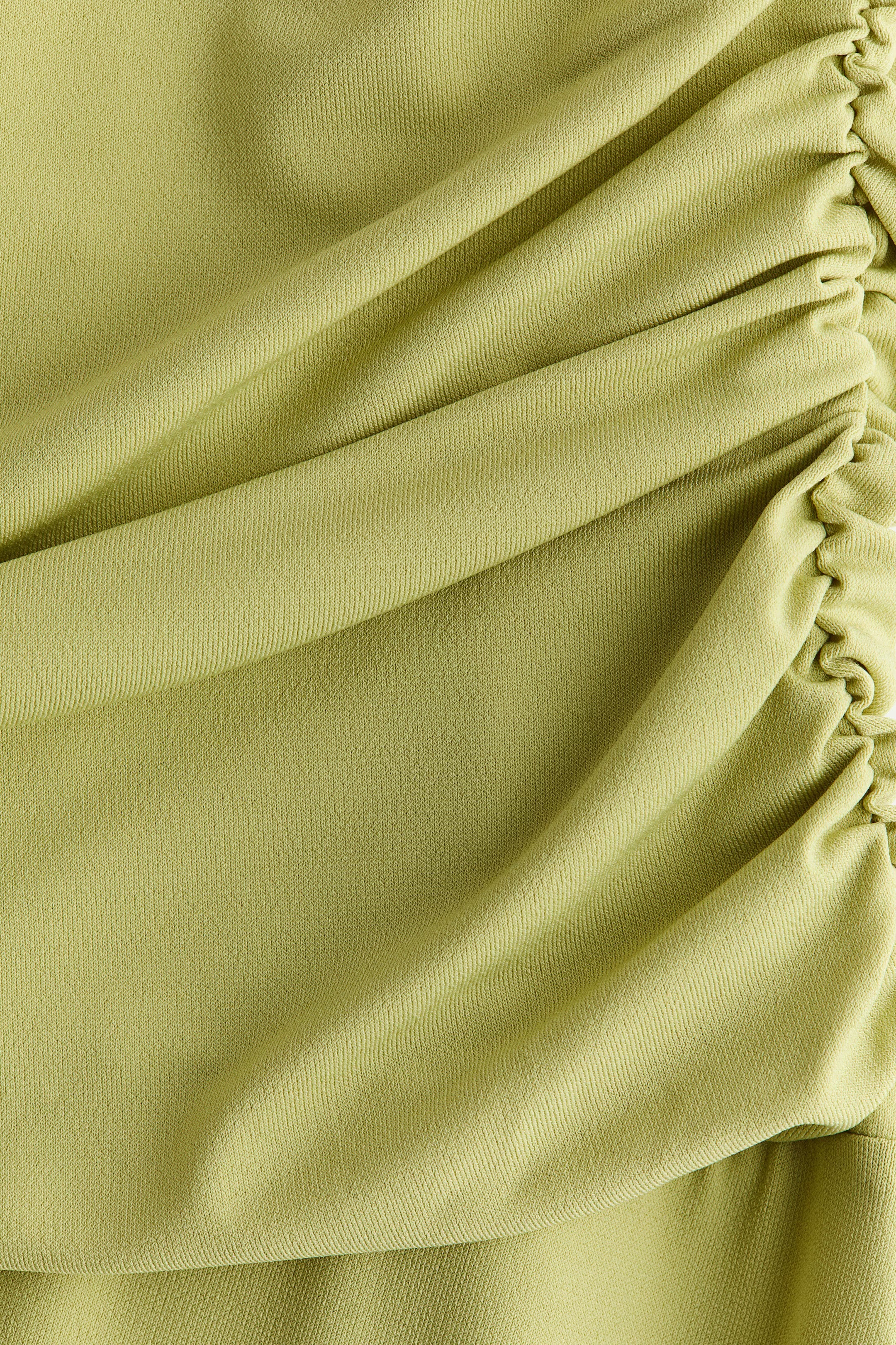 Grecian Draped Jersey Maxi
