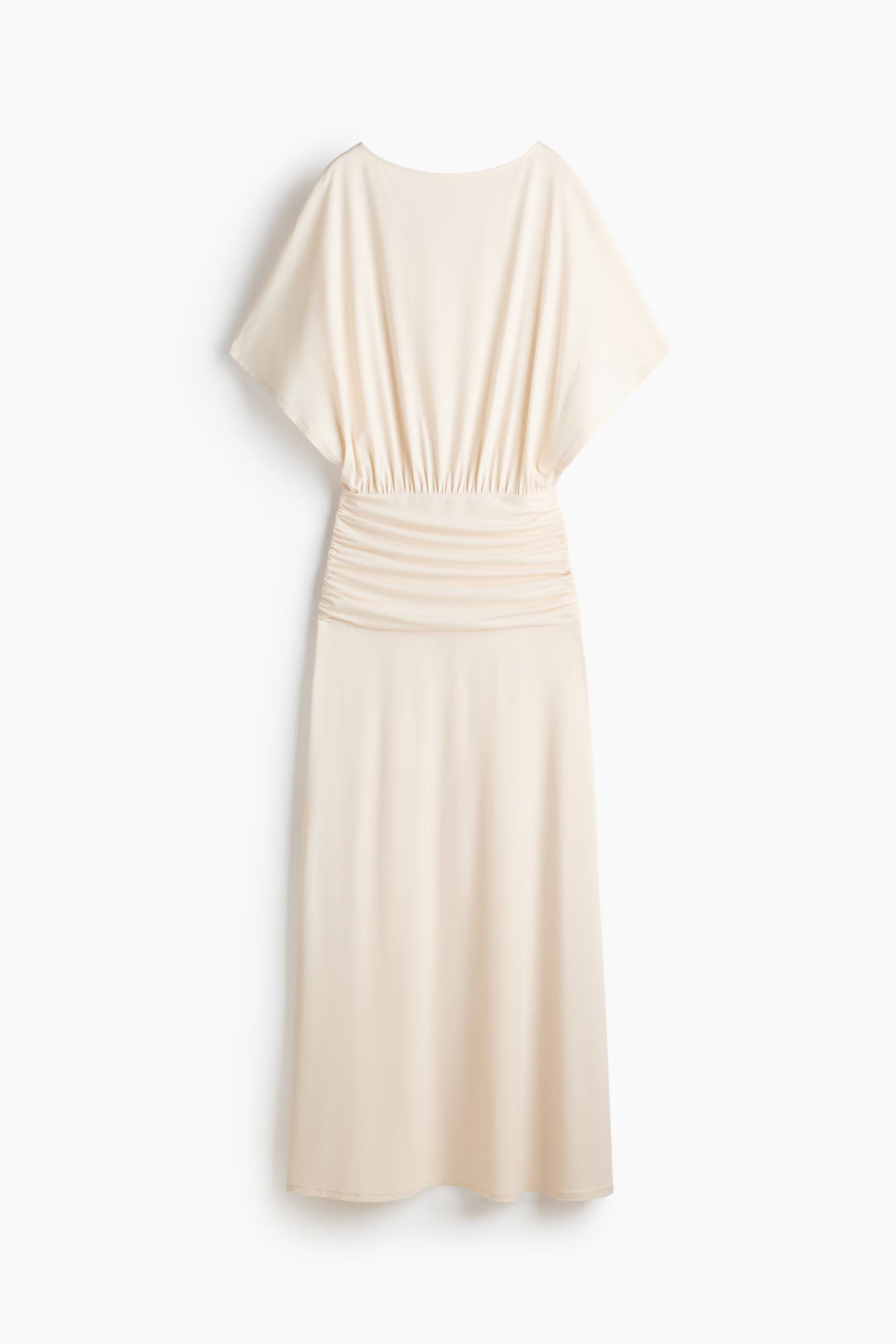 Grecian Draped Jersey Maxi
