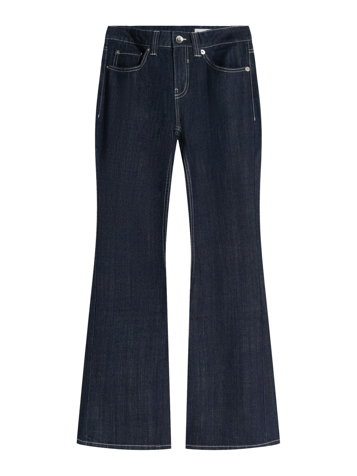 Remi Dark Rinse Flare Jeans - Navy