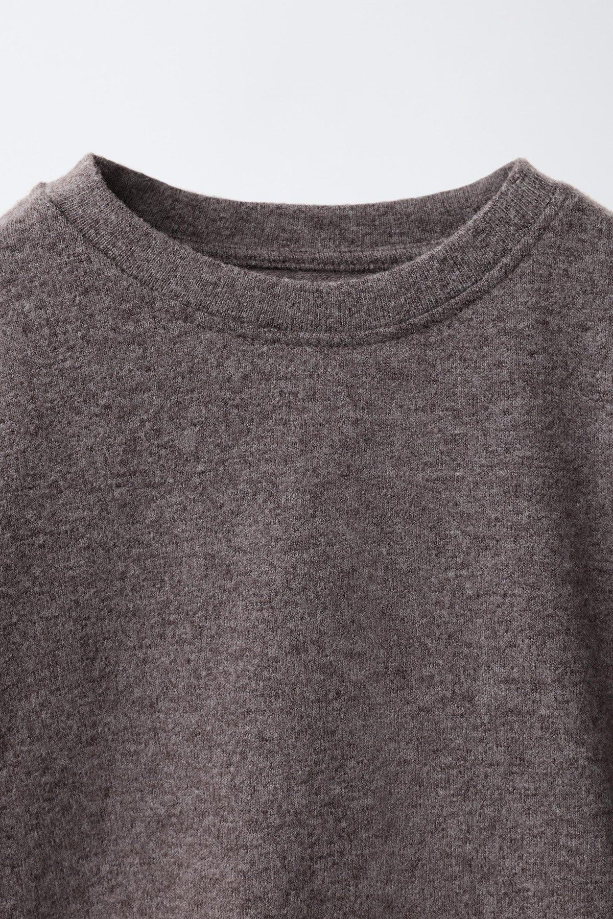 Rosie Lace Trim Cropped Knit Top