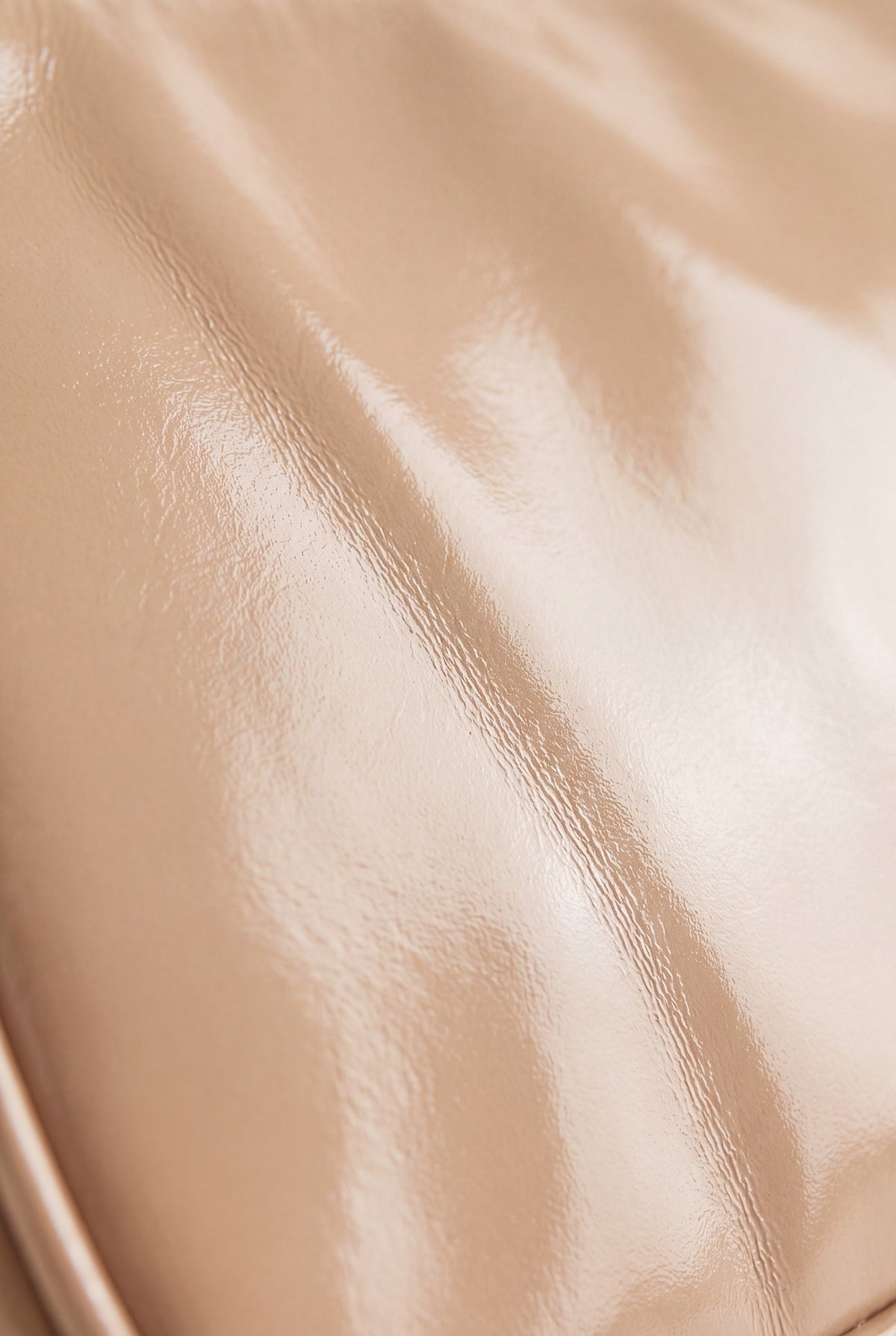 Éclat Bag - Beige - material close-up