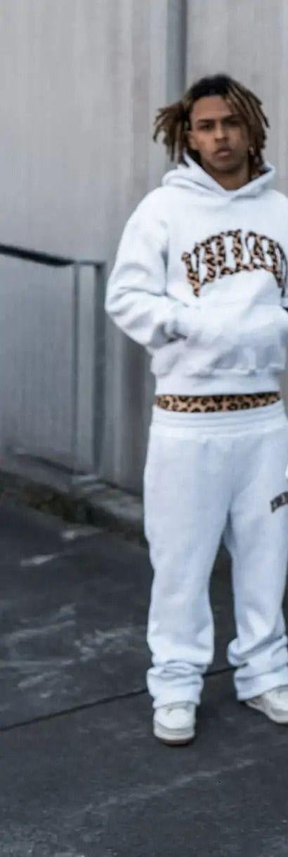 Zoe Leopard Graphic Hoodie & Sweatpants Set