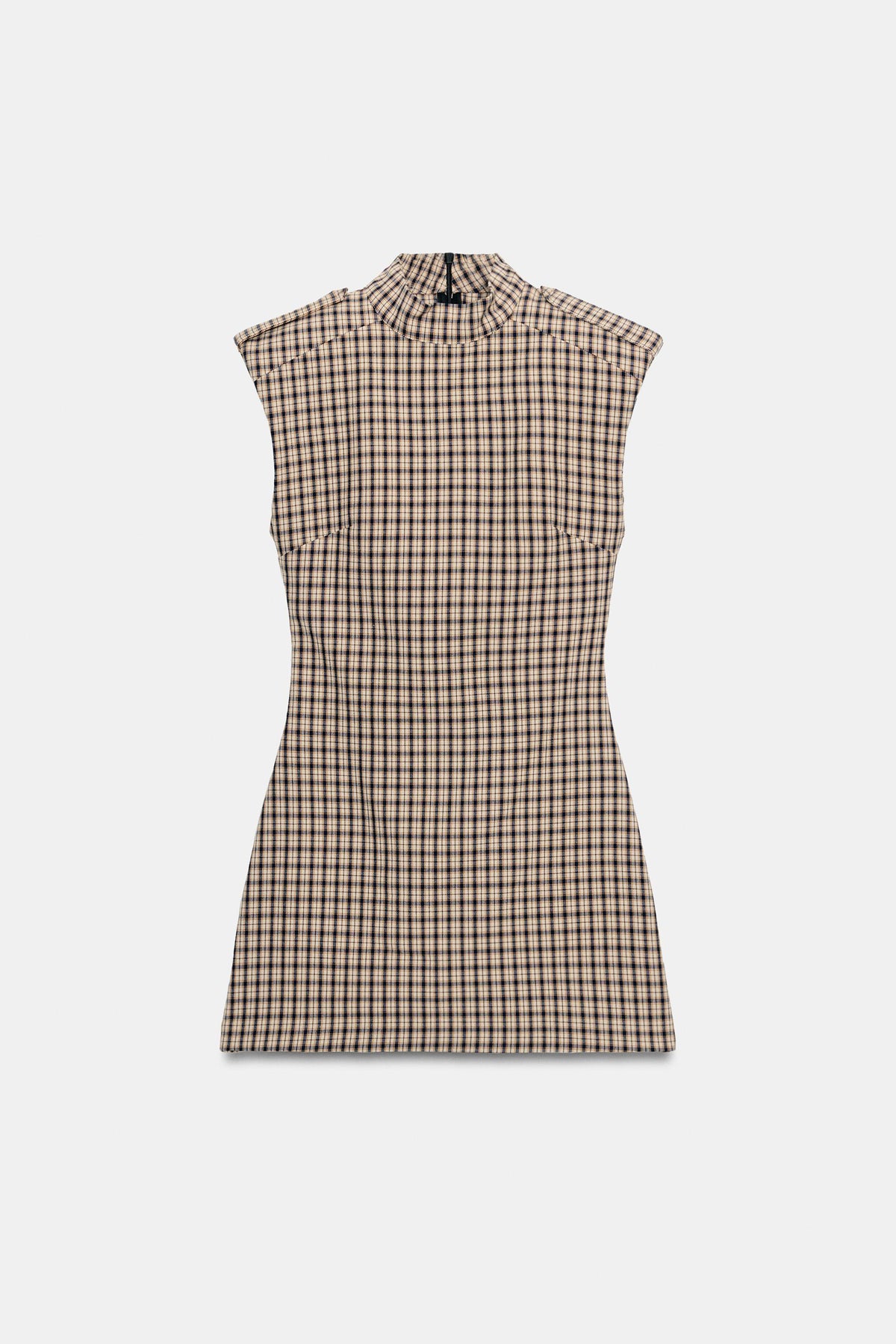Nova Checked Mini Dress
