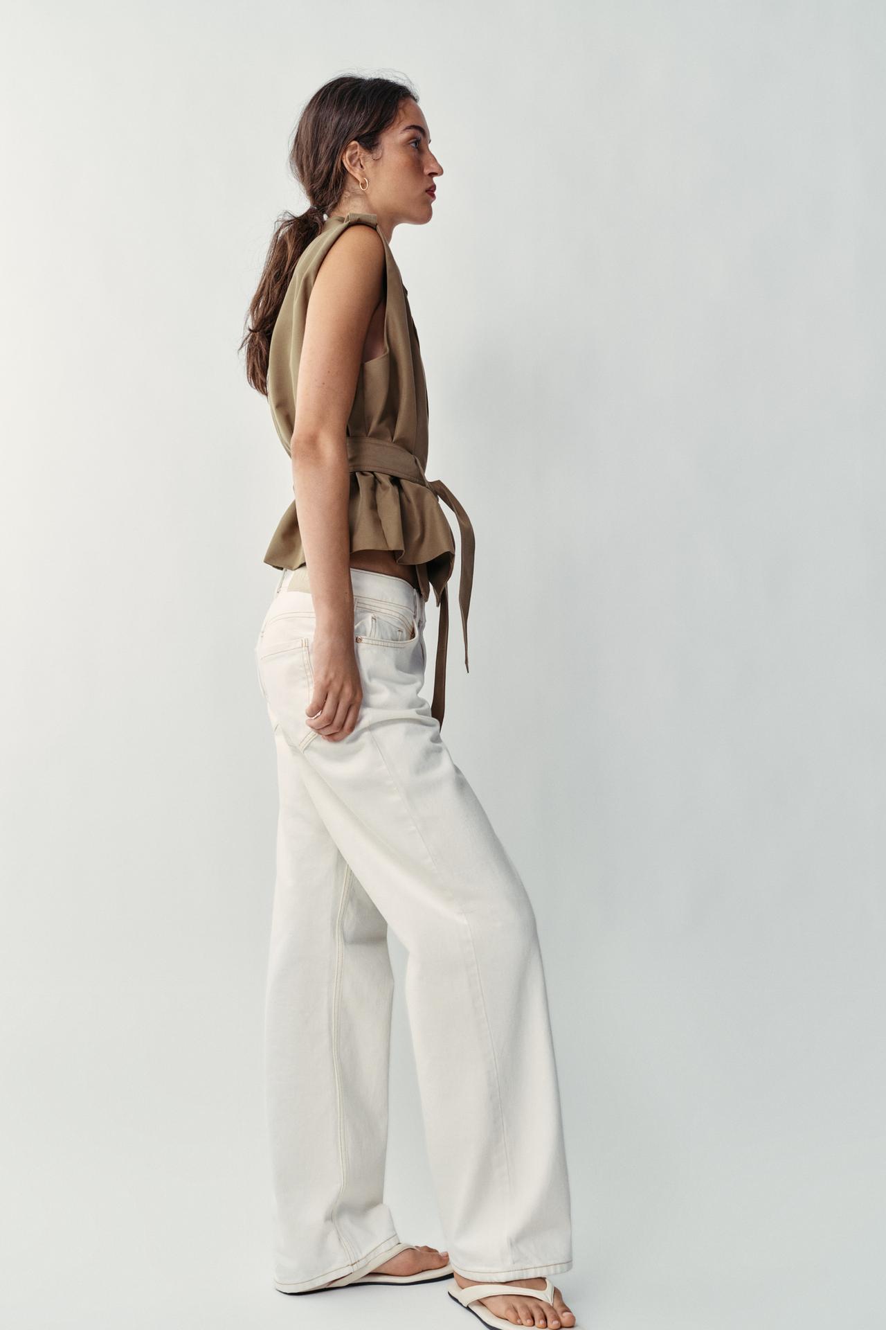 Belted Trench Vest