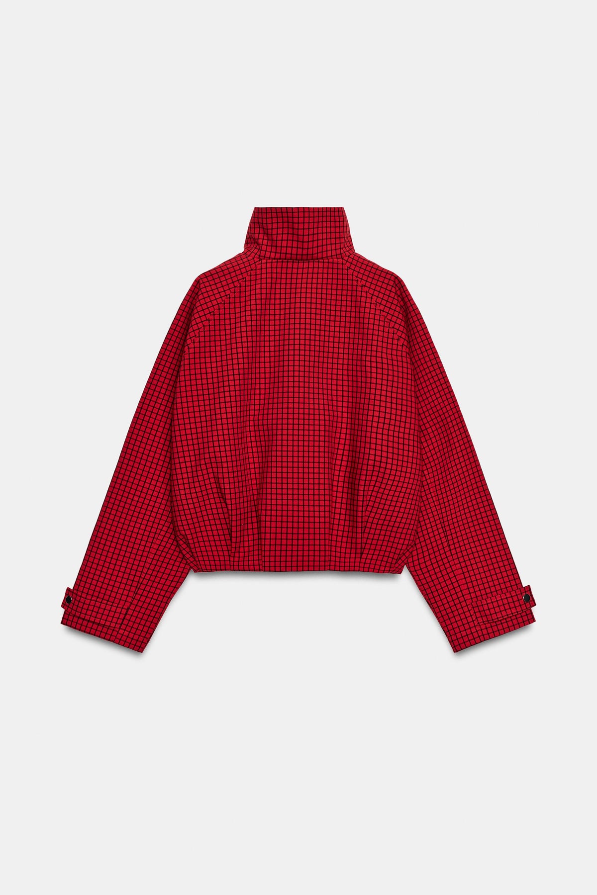 Check Bomber Jacket
