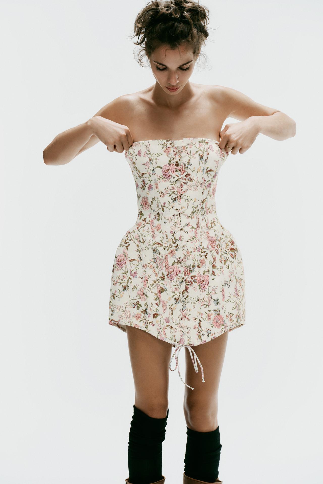 Rosalie Corset Mini Dress