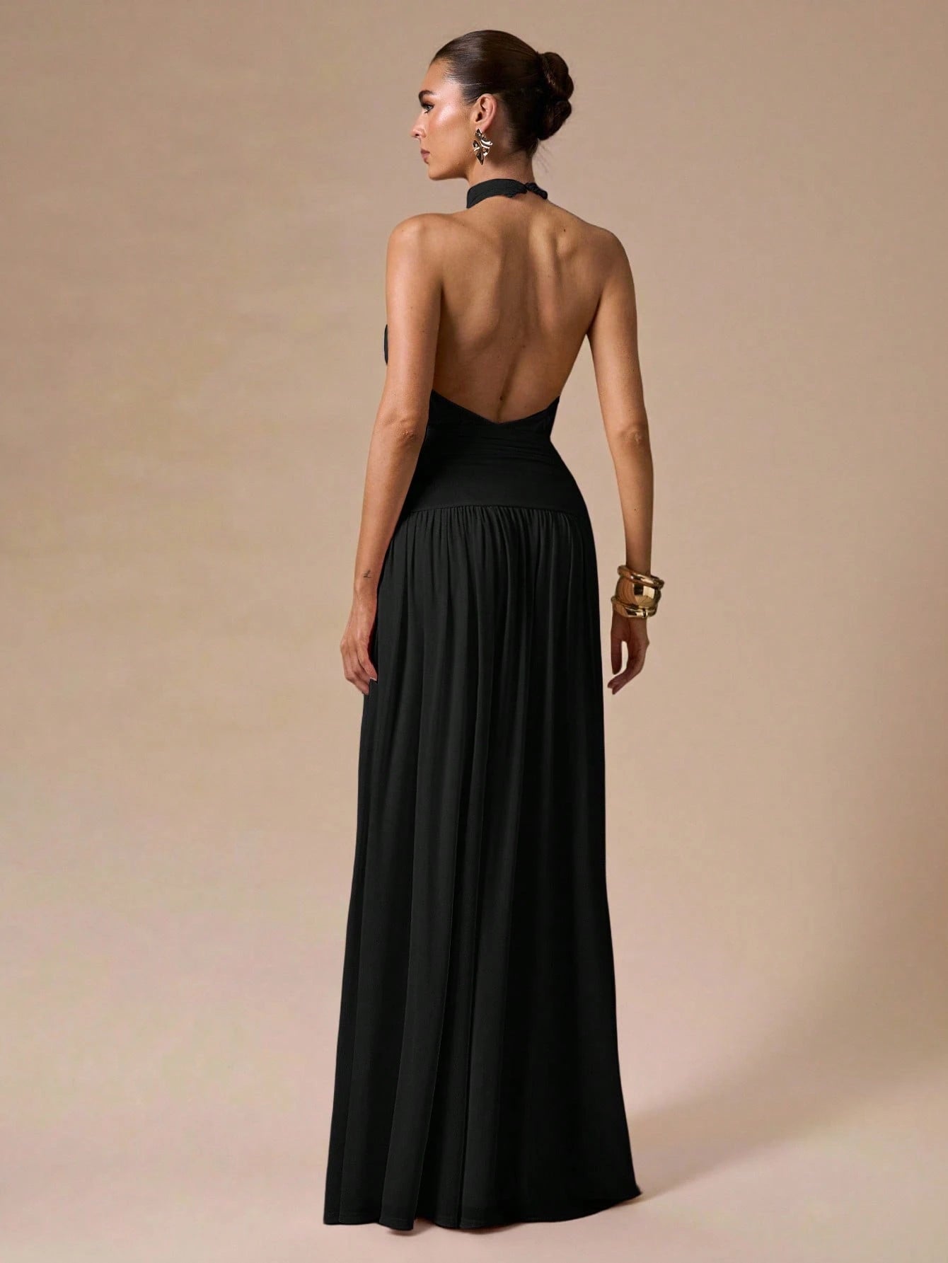 Odessa Halter Maxi Dress