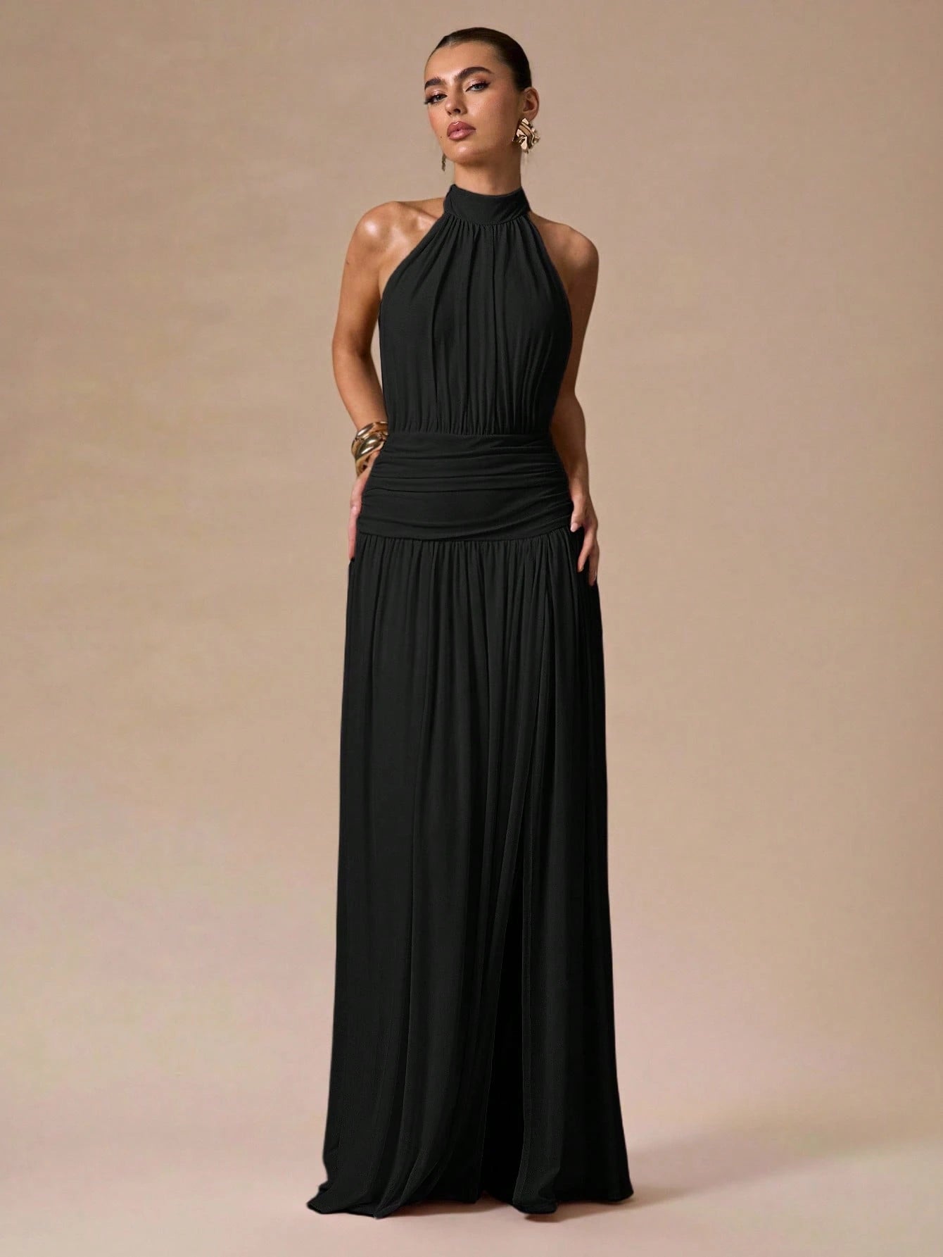 Odessa Halter Maxi Dress