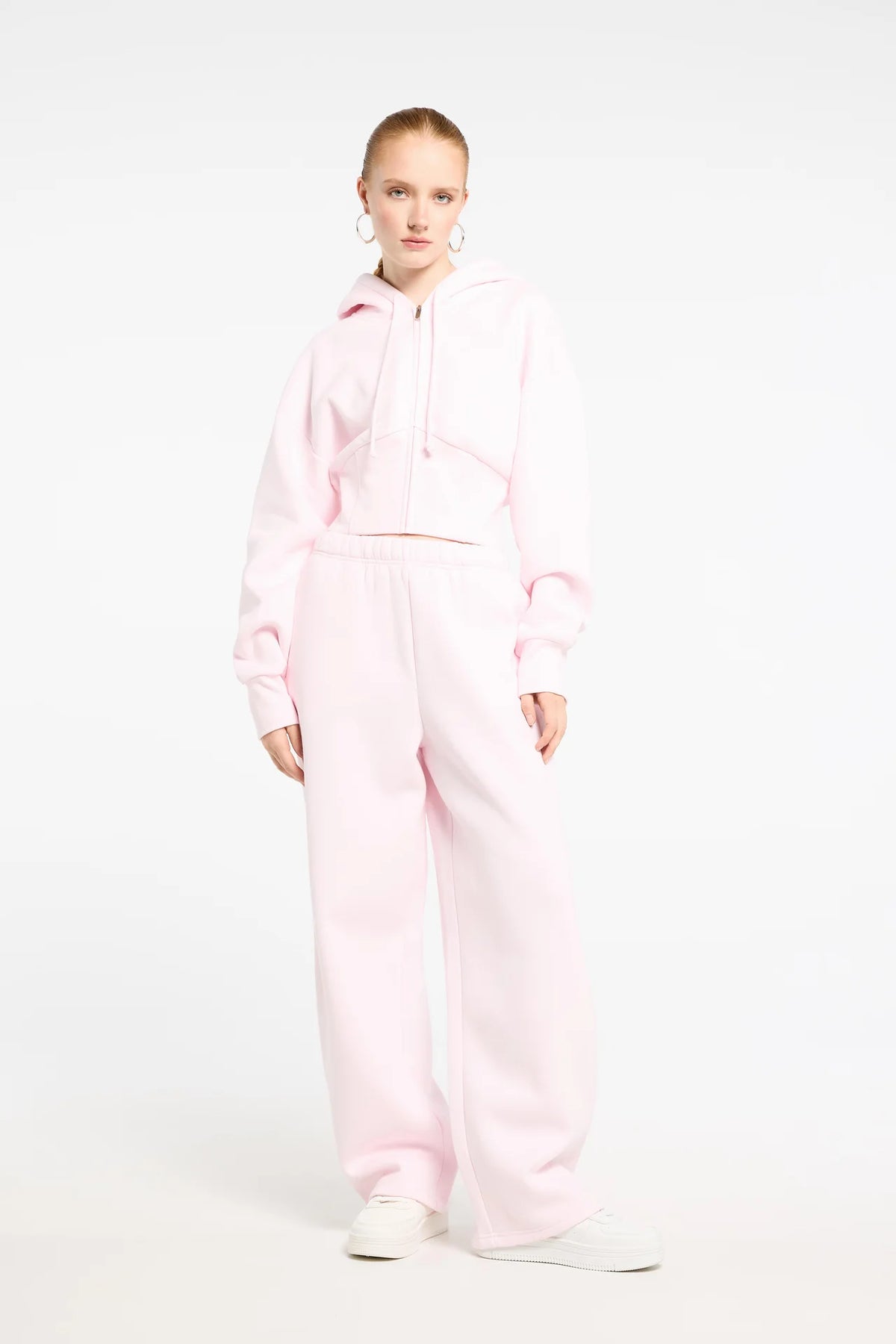 Poppy Cinched Waist Hoodie & Sweatpants Set