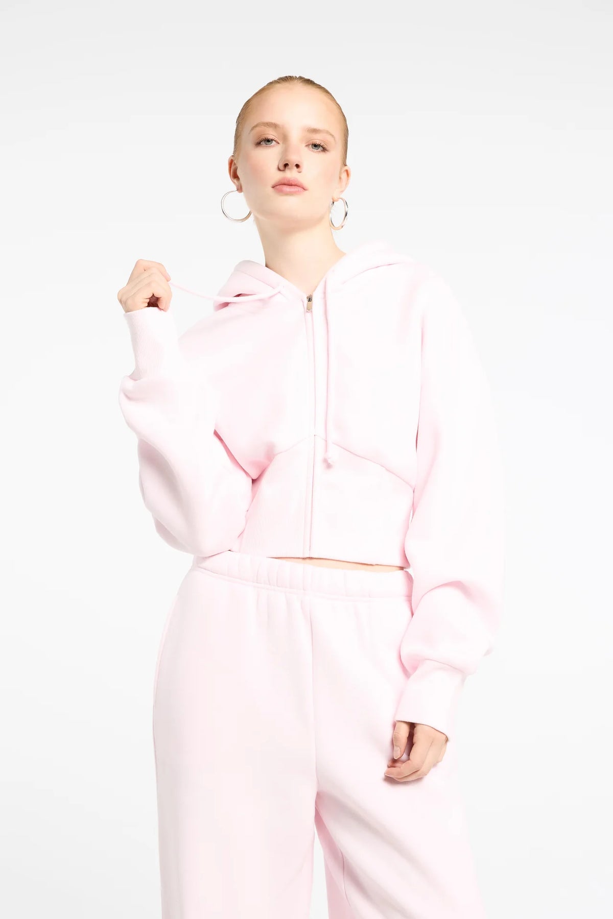 Poppy Cinched Waist Hoodie & Sweatpants Set