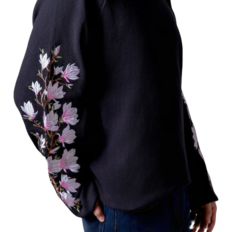 Magnolia Waffle Knit Sweater