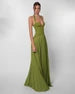 Olive Strappy Maxi Dress