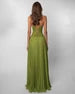 Olive Strappy Maxi Dress