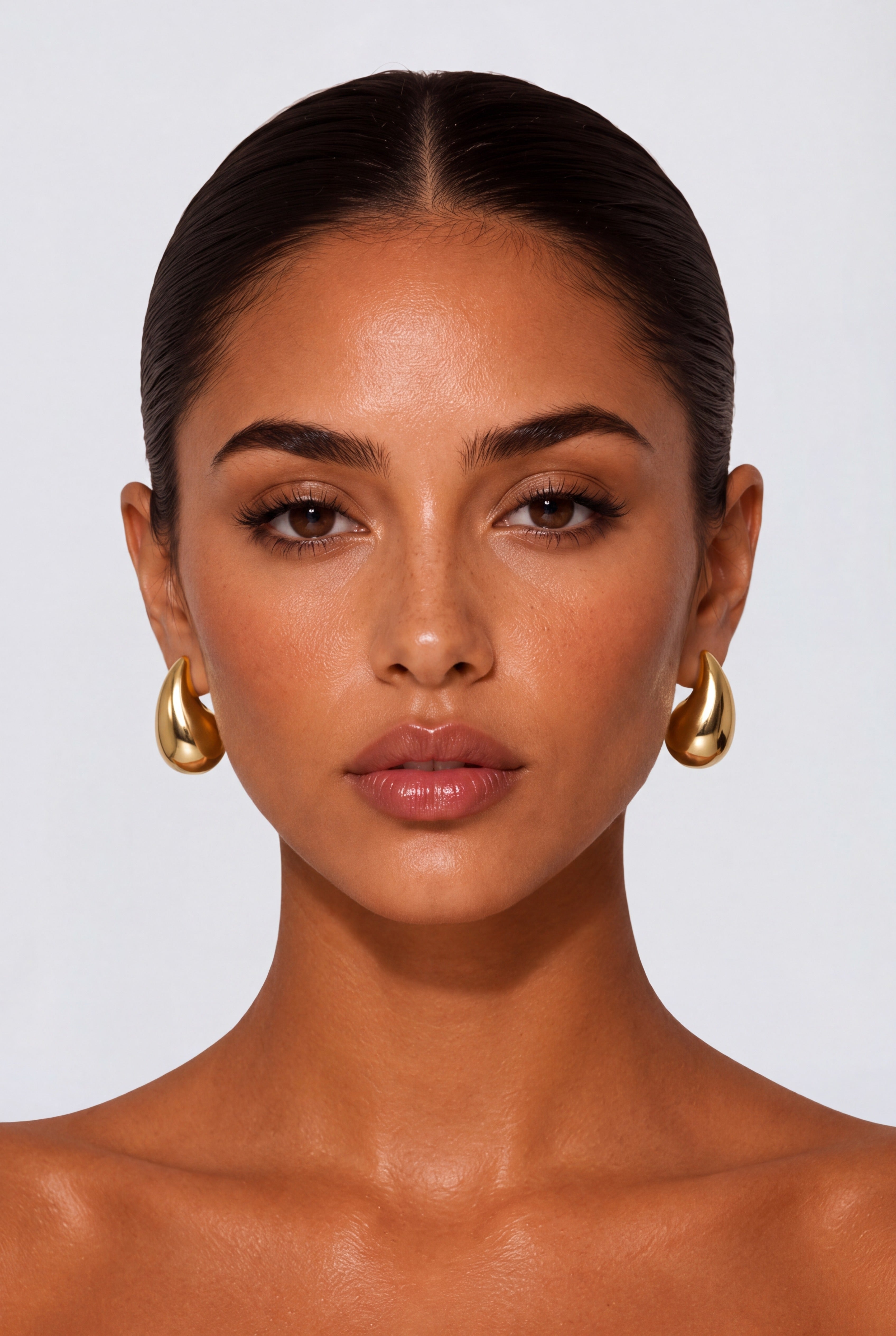 Gold Teardrop Earrings