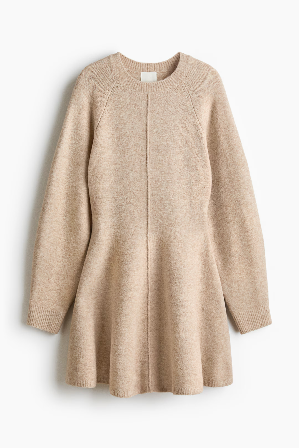 Raglan Knit Skater Dress