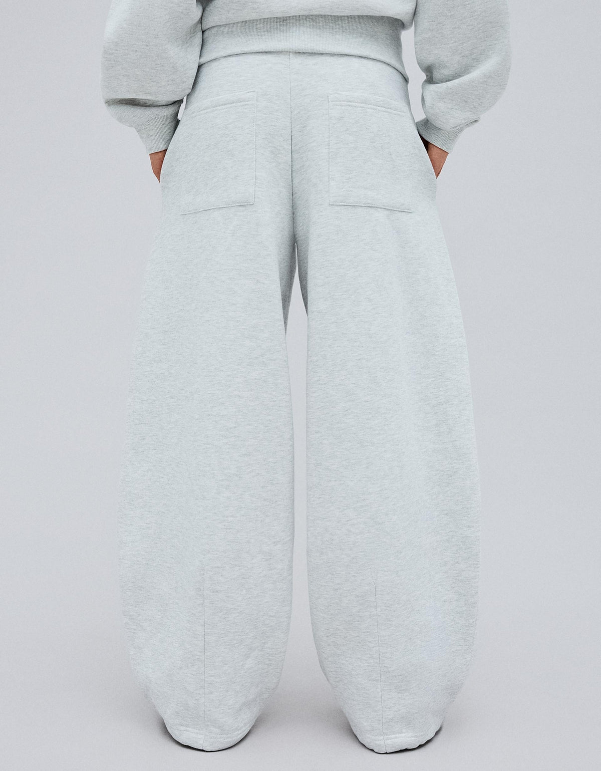 Harlow Oversized Zip Hoodie & Barrel Sweatpants Set - Grey