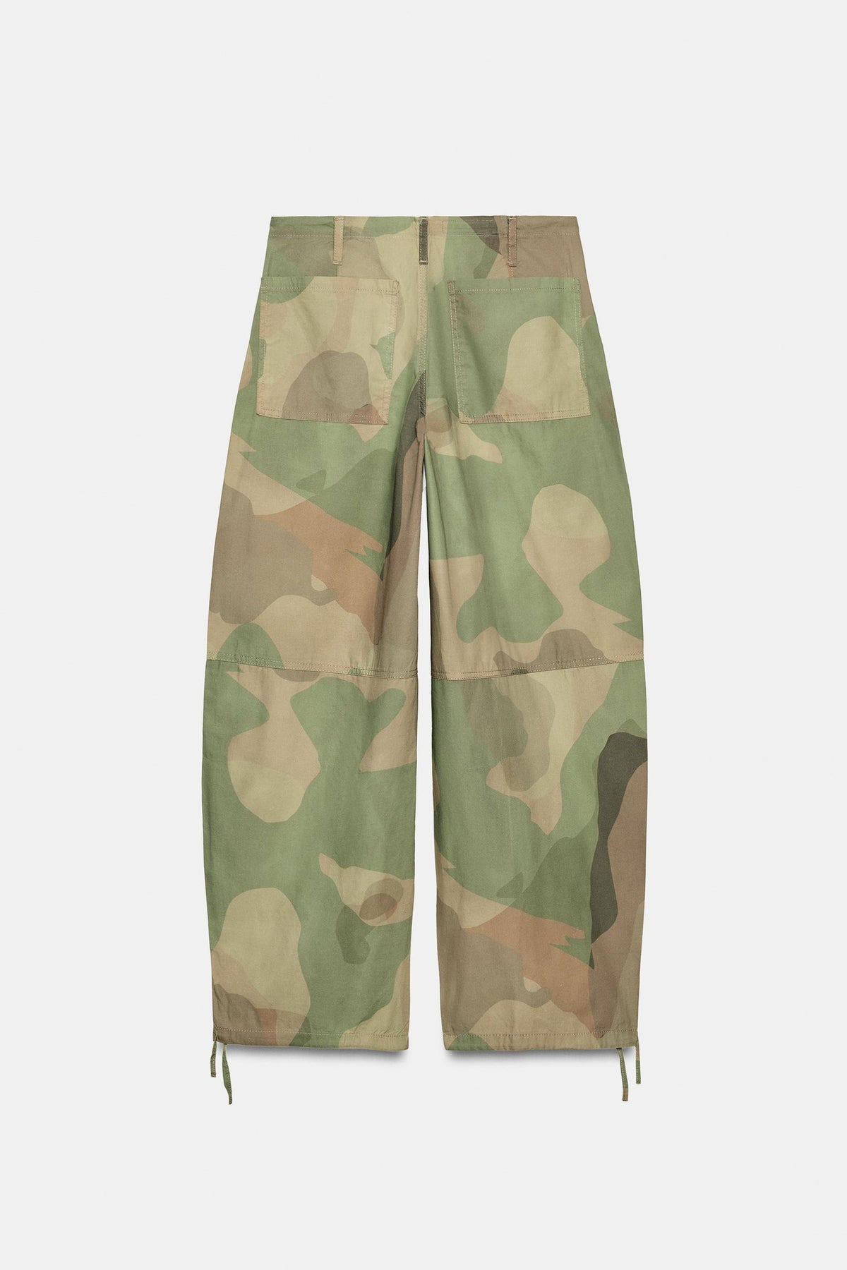 Harper Camo Drawstring Wide Leg Pants - Camo