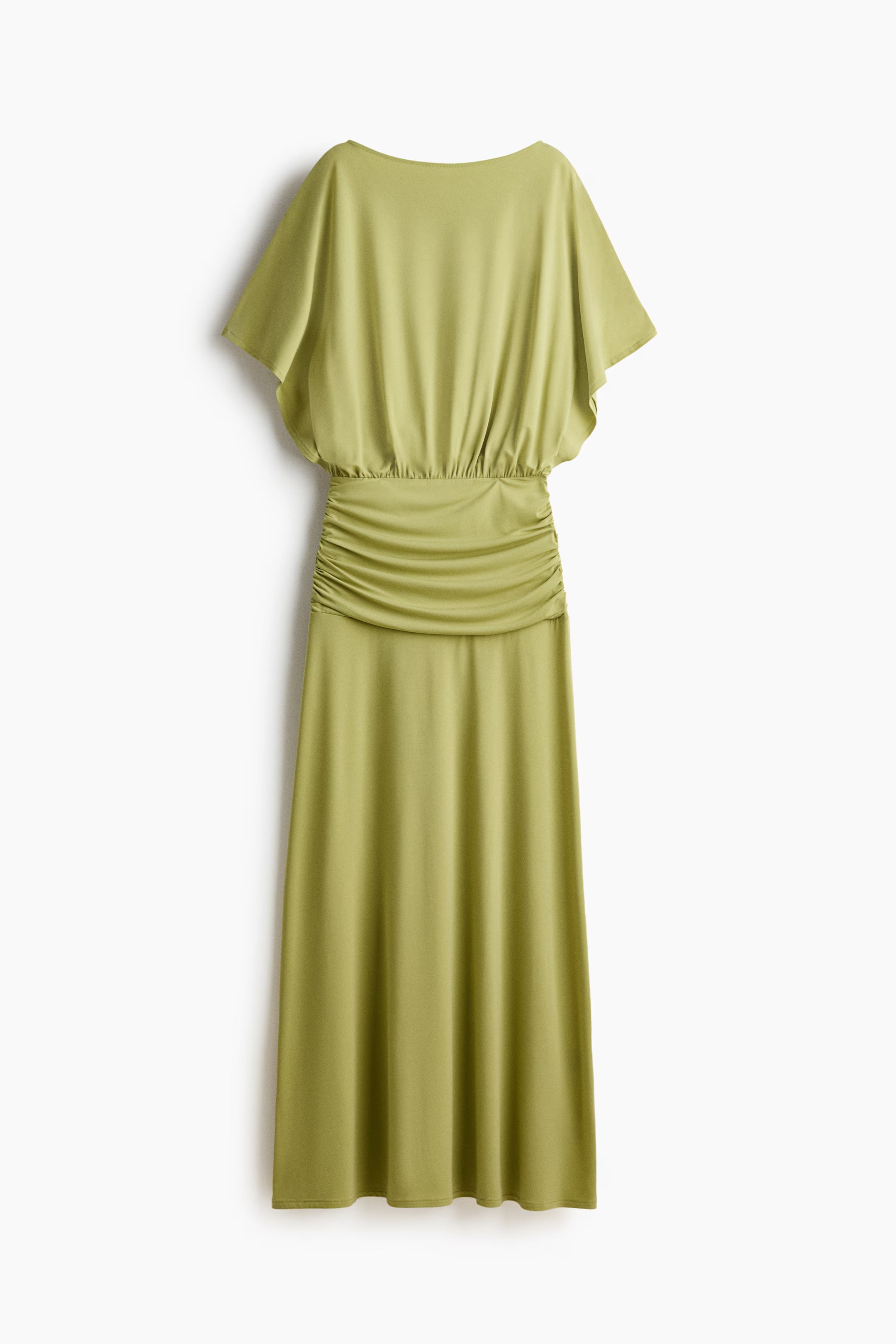 Grecian Draped Jersey Maxi