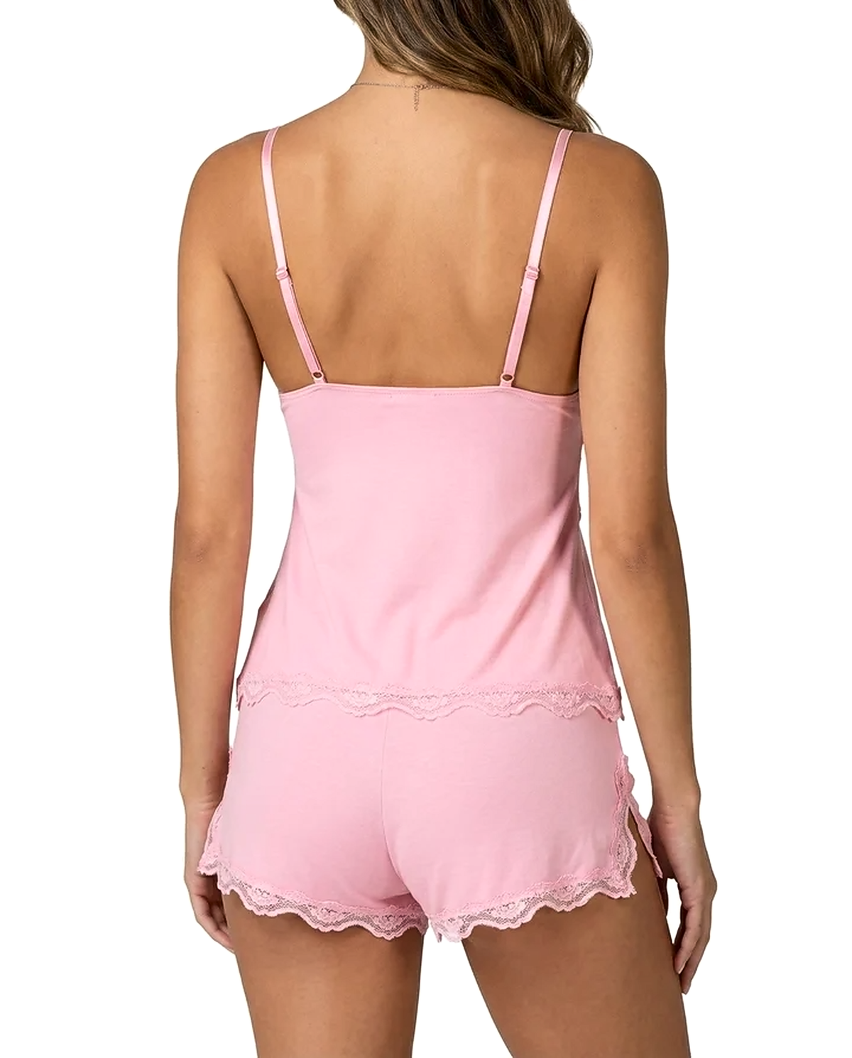 Sofia Lace Trim Cami Short Set