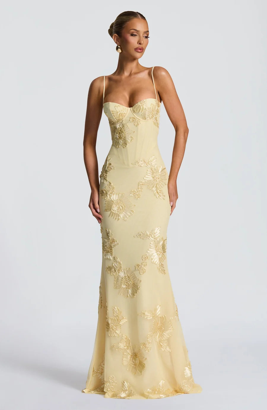 Soleil Corset Maxi Dress