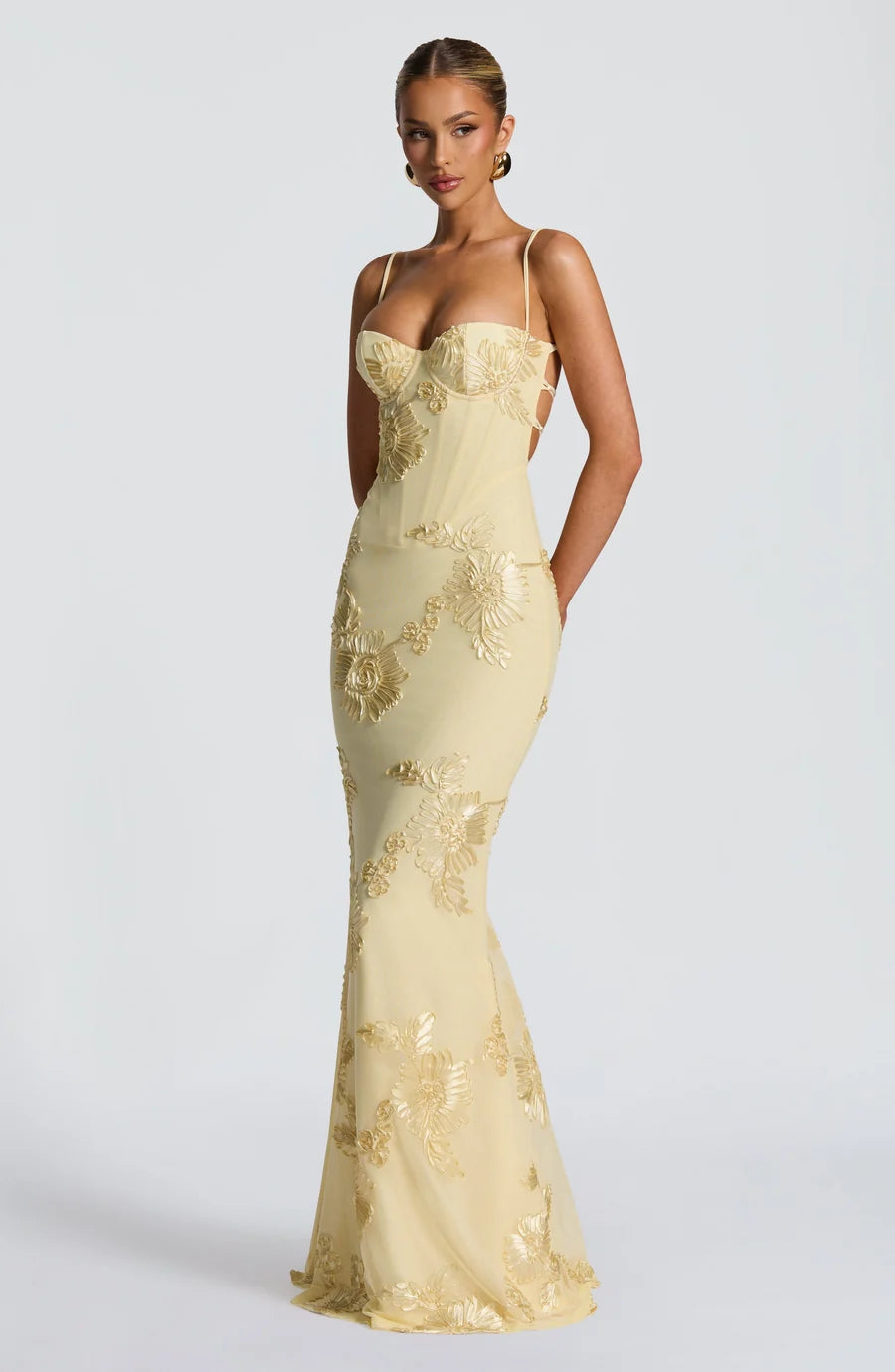 Soleil Corset Maxi Dress