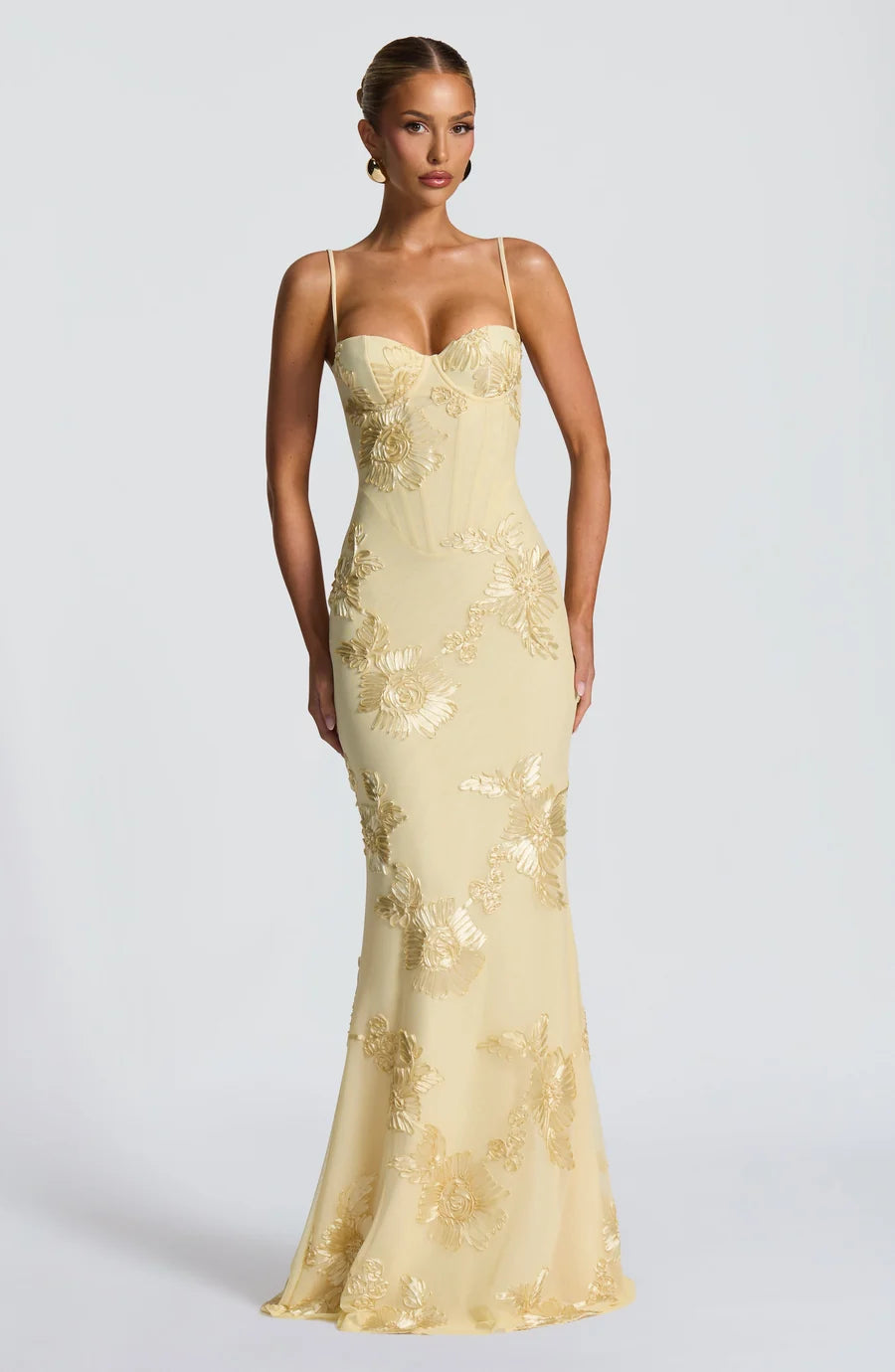Soleil Corset Maxi Dress