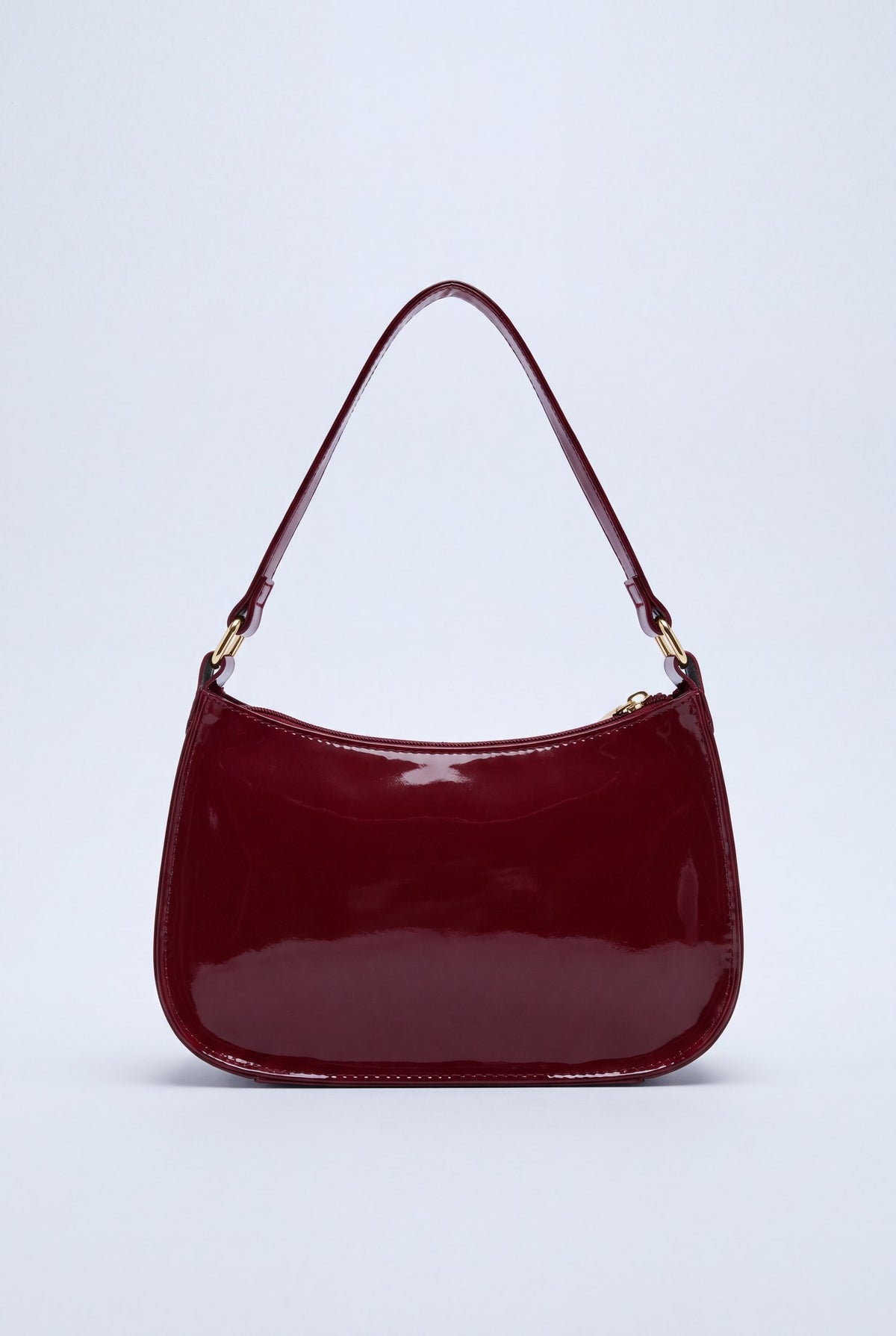 Éclat Bag - Burgundy - back view
