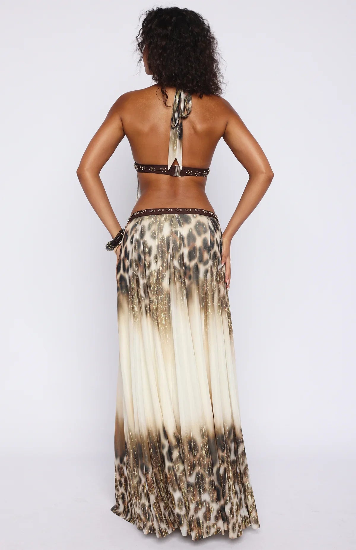 MIA MAXI DRESS - LEOPART